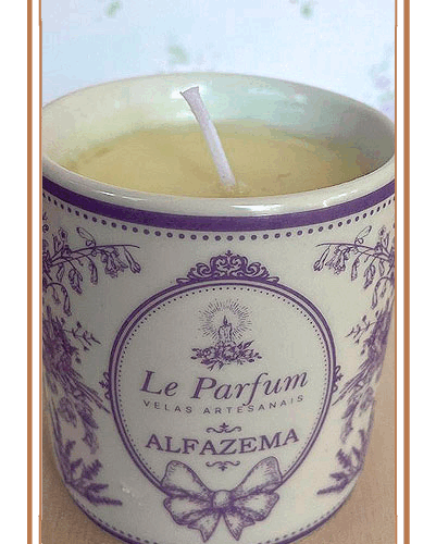Vela perfumada de Alfazema